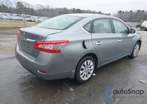 2013 Nissan Sentra Sv z USA, uszkodzony, nr VIN 3N1AB7AP6DL678718